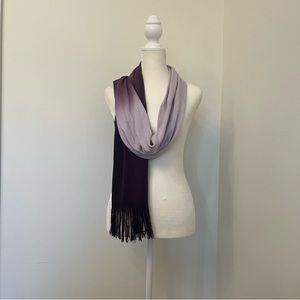 Purple ombré scarf by Preston & York
